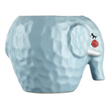 Taza De Porcelana Margarita Glasses Con Forma De Elefante