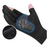 Guantes Tacticos Primera Piel Termico Dedos Moto Pesca Uso