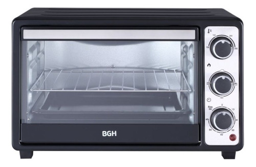 Horno Eléctrico Bgh 25 Litros Duo Bhe25m23n Color Negro