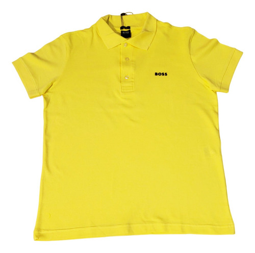 Camiseta Polo Hugo Boss Lisa Básica Slim Fit