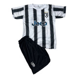 Kit Conjunto Infantil E Juvenil Do Time Juventus