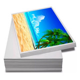 Papel Fotográfico Premium A3 Glossy 230g 500 Folhas Premium Cor Branco