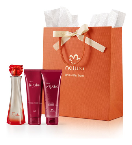 Presente Feminino Kit Natura Kriska Perfume + 2 Itens