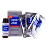 Kit Aclarador De Cabello L'oreal Technique Super Blue Creme