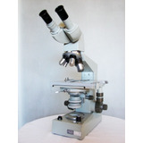 Microscopio Binocular. Marca C. Zeiss. Modelo Ergaval.