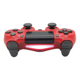 Joystick Compatible Ps4 Play4 Inalámbrico Entrada Auricular Color Rojo