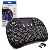 Teclado Retroiluminado Smart Tv Netmak Nm-kb980b Mini