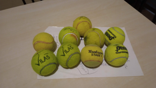 Pelotas De Tenis Usadas P/mascotas Retira Palermo/barracas