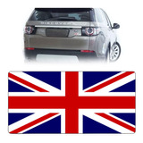 Adesivo Em Relevo Bandeira Land Rover Reino Unido Inglaterra