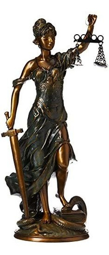 Estatua De Temis, Diosa De La Justicia.