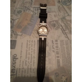 Reloj Swatch Yls430c Mujer Negro Malla Goma Con Strass Usado