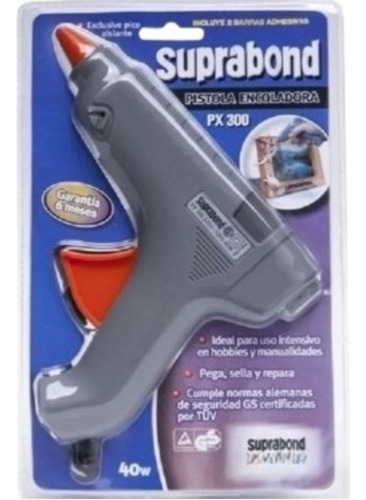 Pistola Encoladora Suprabond Electrica Silicona Px300 Barras