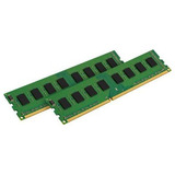 Memoria Kingston 16gb (2x8), Ddr3, 1600mhz, Kvr16n11k2/16