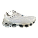 Tênis Mizuno Wave Prophecy X Color Branco/cinza - Adulto 39 Br