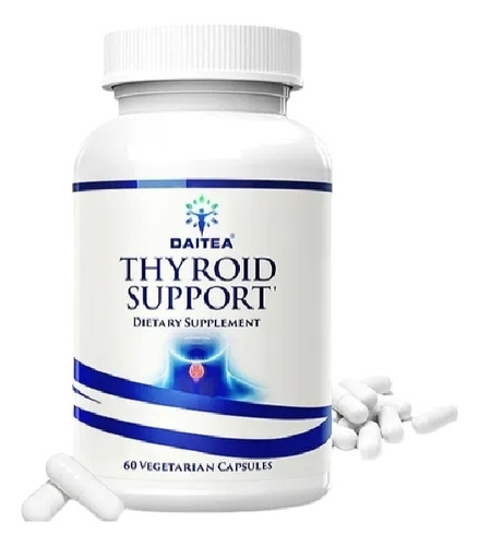 Thyroid Support Soporte Para La Tiroides,60 Capsulas.