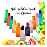 Gel Antibacterial Bolsillo 30 Ml Con Aroma Tapa Colores X 40