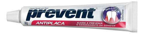 Prevent Creme Dental Anti-placa Com Fluor 90g 