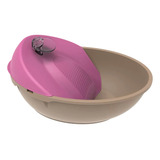 Fonte Bebedouro Purificador De Água Petit Gatos 220v - Rosa