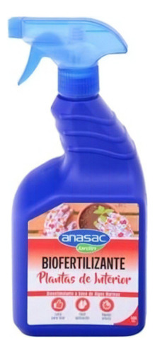 Bio Fertilizante Anasac Plantas De Interior Lpu 500cc. Np