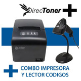 Combo Impresora Termica + Lector Codigo Barras Garantia 