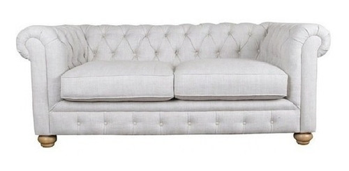 Sofa Chesterfield Sillon Chester 2 Cuerpos Ecocuer Cyberweek