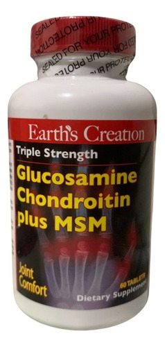 Earth's Creation Triple Strength Glucosamine Chondroitin +ms