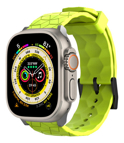 Correa Con Patrón De Fútbol For Apple Watch Correa Ultra