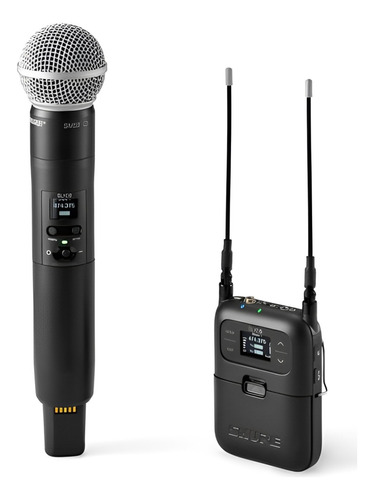 Shure Slxd25-sm58-g58 Microfono Inalambrico Digital Portatil
