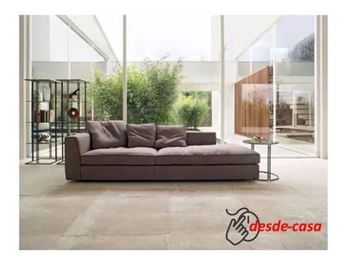 Sillon Sofa 2/3 Cuerpos Diseño Amsterdam 2,1mts Pana Premium