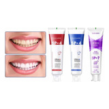 120g Dental Blanqueador Limpieza  3unidades