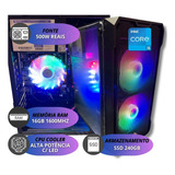 Pc Gamer Completo I5 3470 16gb Ram 240gb Ssd Fonte 500w