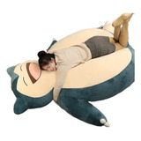 Peluche Snorlax Gigante 1.5 Metros Jumbo Almohada Suave