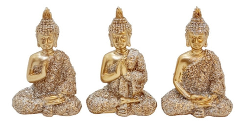 Buda Hindu Namastê Tailandês Sidarta 7cm 