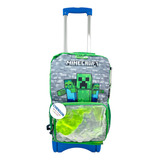 Mochila De Carrito Minecraft Chenson Primaria Creeper