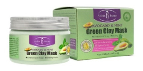 Mascarilla  Hidratante De Avocado & Mint ,green Clay Mask