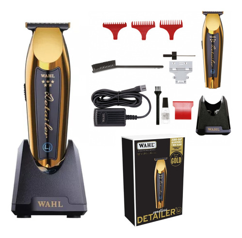 Maquina Delineadora Wahl Detailer Cordless Dorada  Cargador