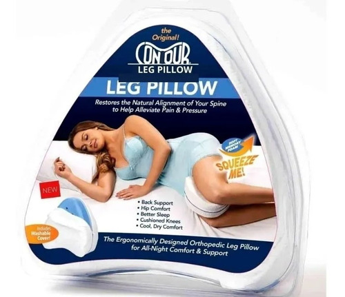 Almohada Ortopédica Piernas Espuma Viscoelástica Cojín