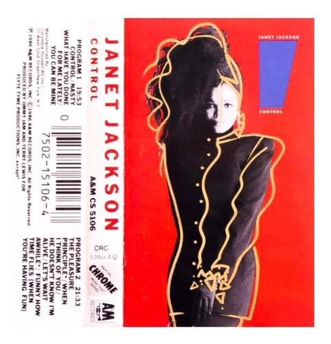 Janet Jackson Control (cassette Importado)