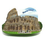 Coliseo Romano, Roma Souvenir Resina Iman De Nevera 3d Recue