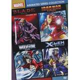 Series Animadas Marvel Anime Wolverine Blade Iron Man Xmen