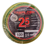 Cable Libre Halogeno 2,5mm Normalizado Trefilcon Lsoh Ver/am Color De La Cubierta Verde