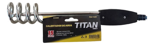 Calentador Metálico De Agua 15 Litros Titan