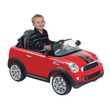 Montable Eléctrico Mini Cooper S Coupe Rojo 6 V/ Ctrl Remoto
