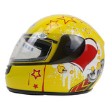 Casco De Moto Infantil Seguro Y Práctico.