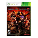 Jogo Xbox 360 Dead Or Alive 5 (usado)