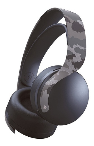 Headset Sem Fio Pulse 3d Gray Camouflage