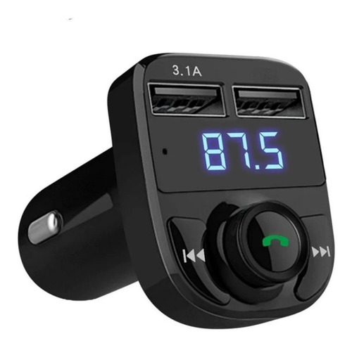 Receptor Bluetooth Para Auto Transmisor Fm Mp3 Carga Usb