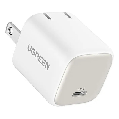 Cargador Ugreen 30w Usb C Nexode Plegable Gan Blanco | Envío gratis