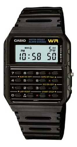 Reloj Resistente Al Agua Con Calculadora De 8 Dígitos Ca53w-