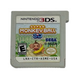 Super Monkey Ball 3d Nintendo 3ds 2ds Original Mídia Física